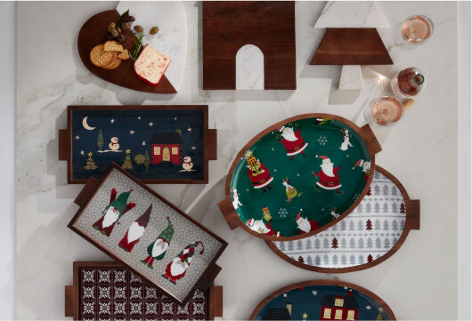 Holiday Serving Trays