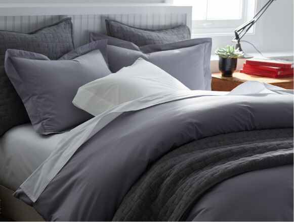 gray bedding