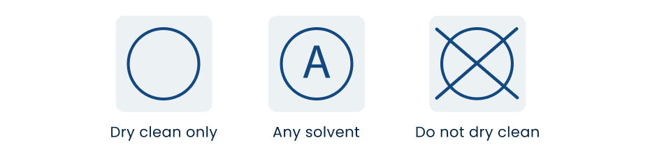 Dry Cleaning Symbols