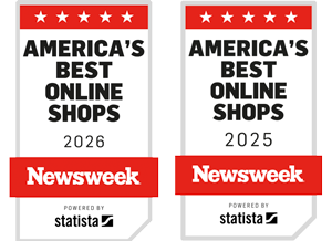 Newsweek Best Online Shop 2025 and Newsweek Best Online Shop 2026 for The Company Store